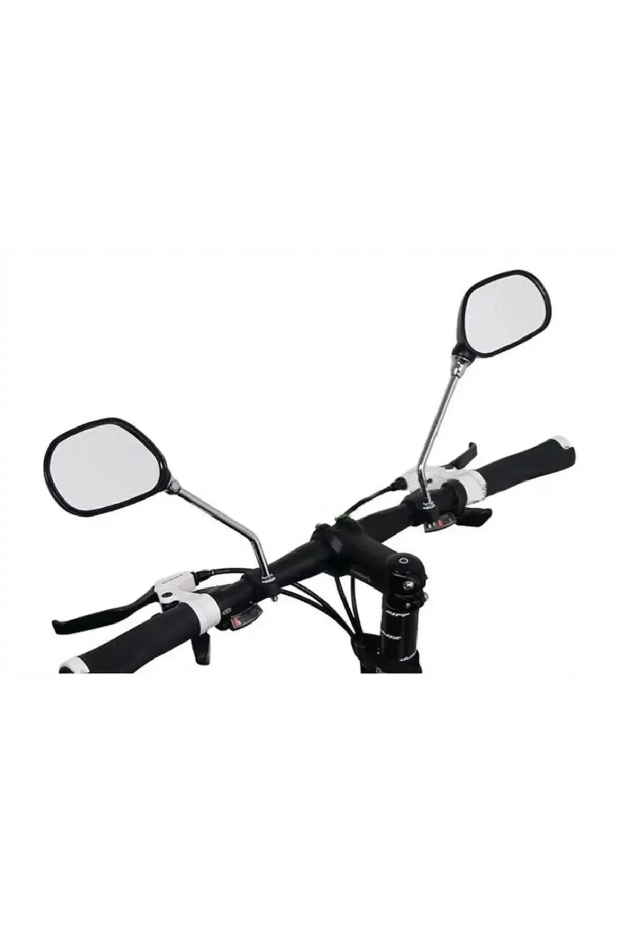 Bisiklet Ve Elektrikli Bisiklet Reflektörlü Ayna Kelepçeli Gidon Aynası 2 adet