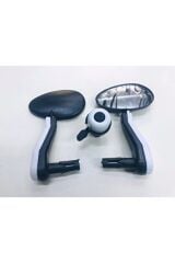 Bisiklet Ayna Zil Seti Fanatik Siyah Beyaz