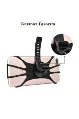 Telefon Tutucu Universal 360° Dönebilen Bisiklet - Motosiklet - Scooter Telefon Tutucu Silikon
