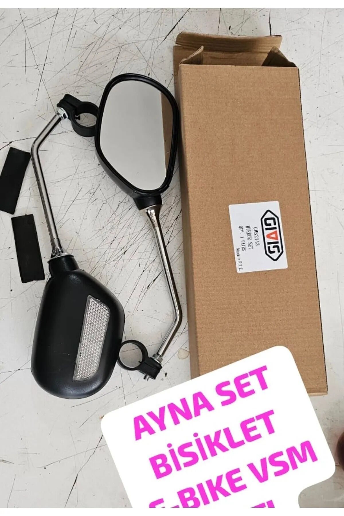 Vsm elektrikli bisiklet ayna seti
