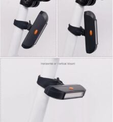 BİSİKLET ÖN FAR & POLİS ARKA FLAŞÖR SET HALİNDE