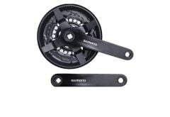 Shimano FC-TY301 170mm 42T 6-7-8V 3lü Aynakol Kapaklı Siyah