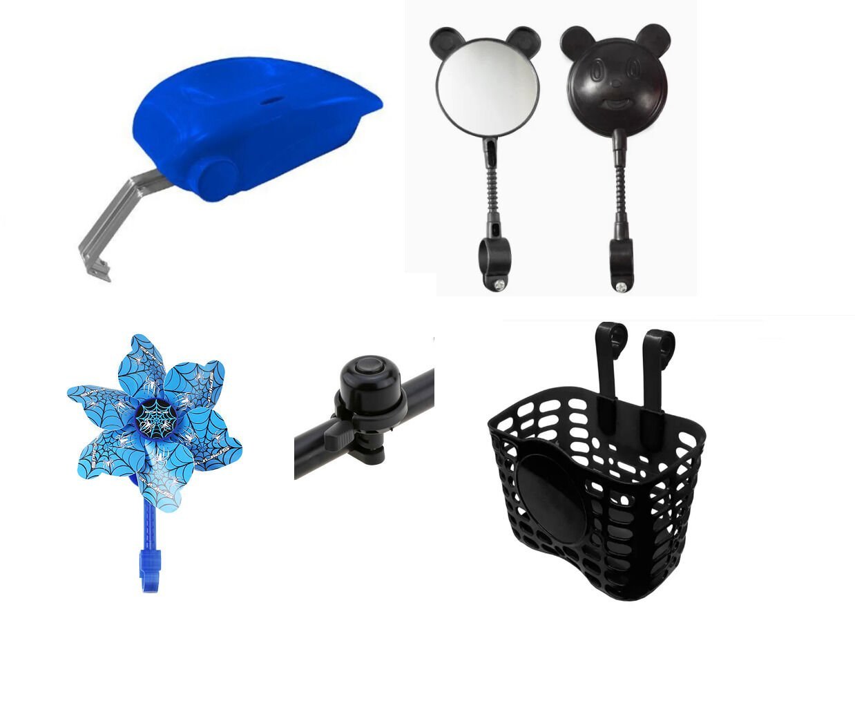 BİSİKLET DEKORATİF SET PRENSES KİNG 5 PARÇA SET HALİNDE