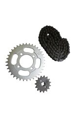 Cg 125 Zincir + Ön Dişli + Arka Dişli Set