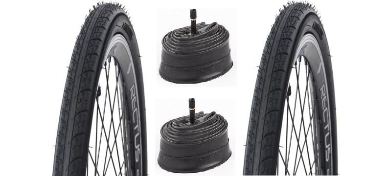 24X1 3-8 Tekerlekli Sandalye Lastik Seti 2 Dış 2 İç