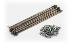 Bisiklet Jant Teli Ve Başlığı Nikel 285 krom 36 adet