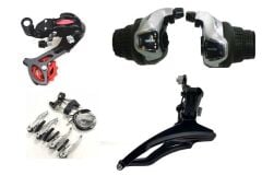 BİSİKLET TX70 FREN VİTES TAKIMI KOMPLE SET (BRAKETSİZ AKTARICILI)