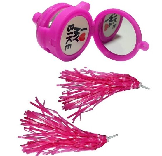 BİSİKLET AYNALI ZİL & PÜSKÜL SET