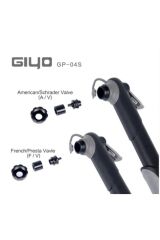 Gıyo Taşınabilir Mini El Pompa Bisiklet [a/v-f/v Sibop] Gp-04s