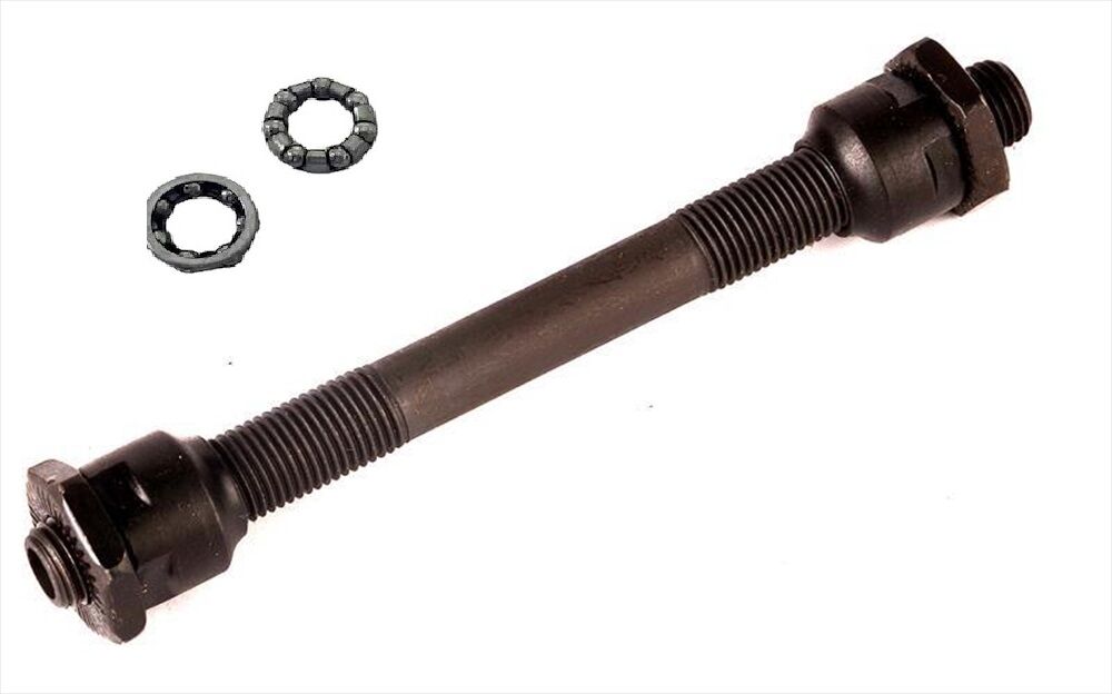 Bisiklet Ön Mil Borusu İçi Boş + Bilya Seti Kahverengi