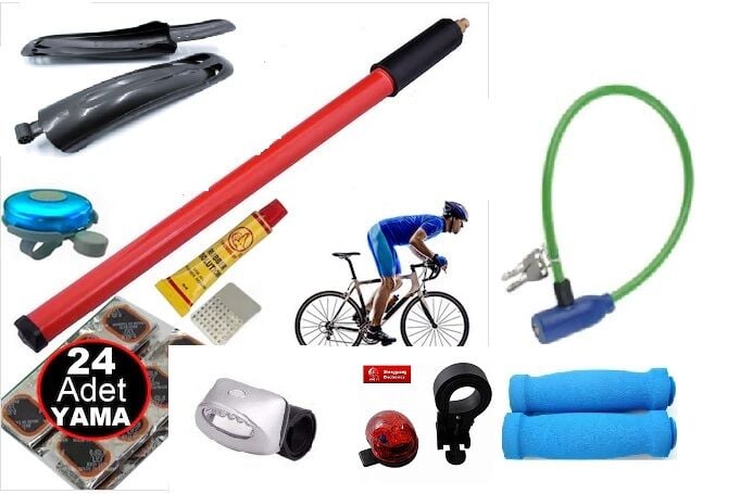 Bisiklet  Aksesuar Tamir Seti 7 Parça