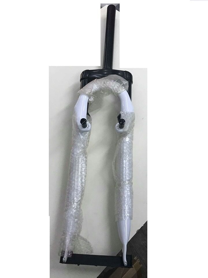 Bisiklet 26 Maşa Pasosuz Dişsiz V Fren Amortisörlü Beyaz