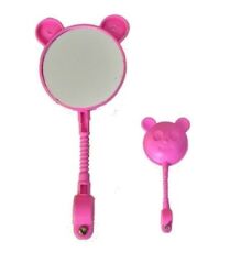 Bisiklet Dekoratif Set Pembe Ayna Zil Püskül 3'lü Prenses Set