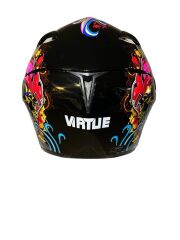 Çene Açılır Kask Vizörlü  Devıl Icon star Ece Belgeli