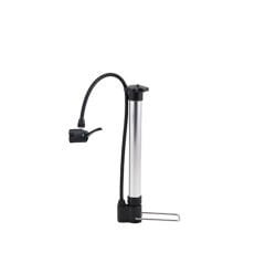 Alüminyum Kısa Katlanır Ayaklı Bisiklet Pompası 32 CM Gri